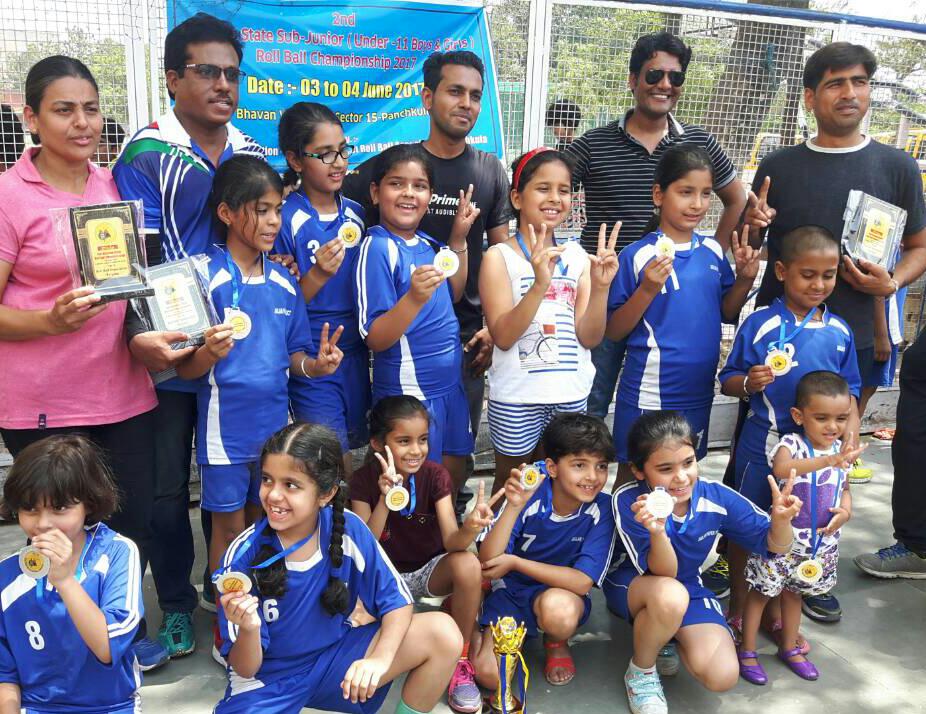 2nd MINI HARAYANA STATE ROLL BALL CHAMPIONSHIP 2017